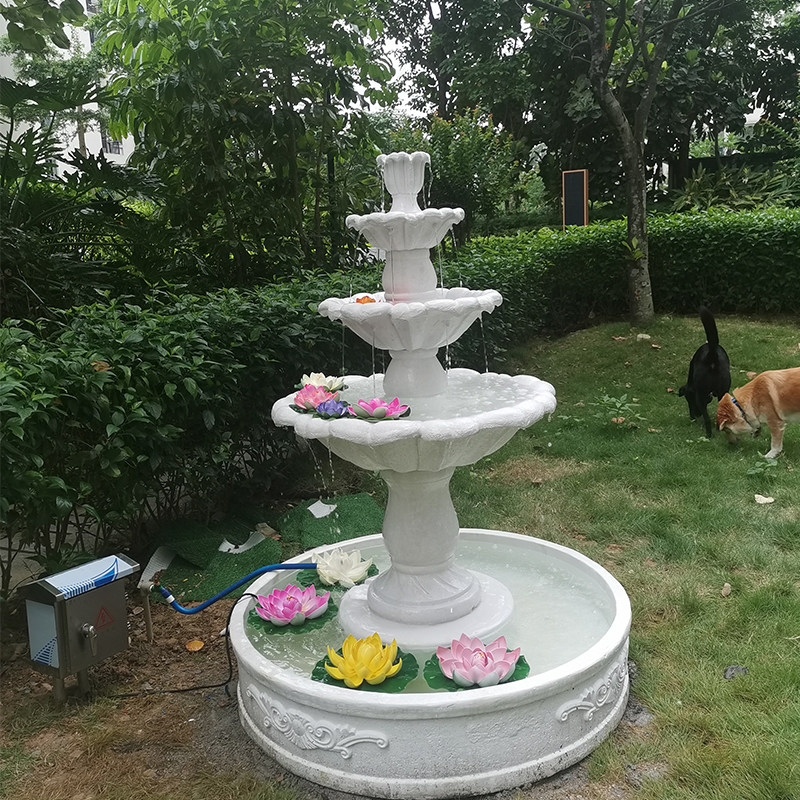 Wedding Fountain - Fuente de agua de tres pisos