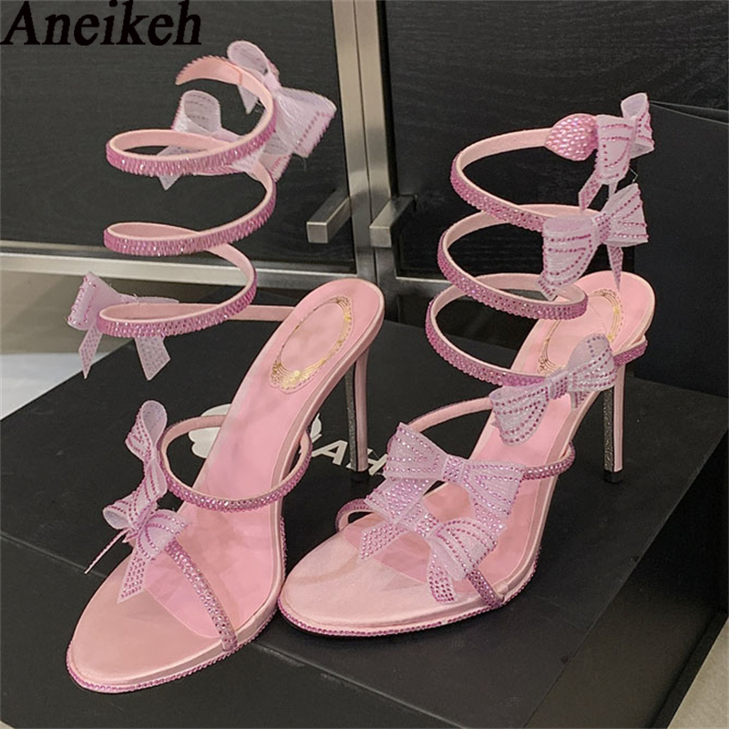 Wedding Super - Aneikeh Elegantes Zapatos de Novia Rosas