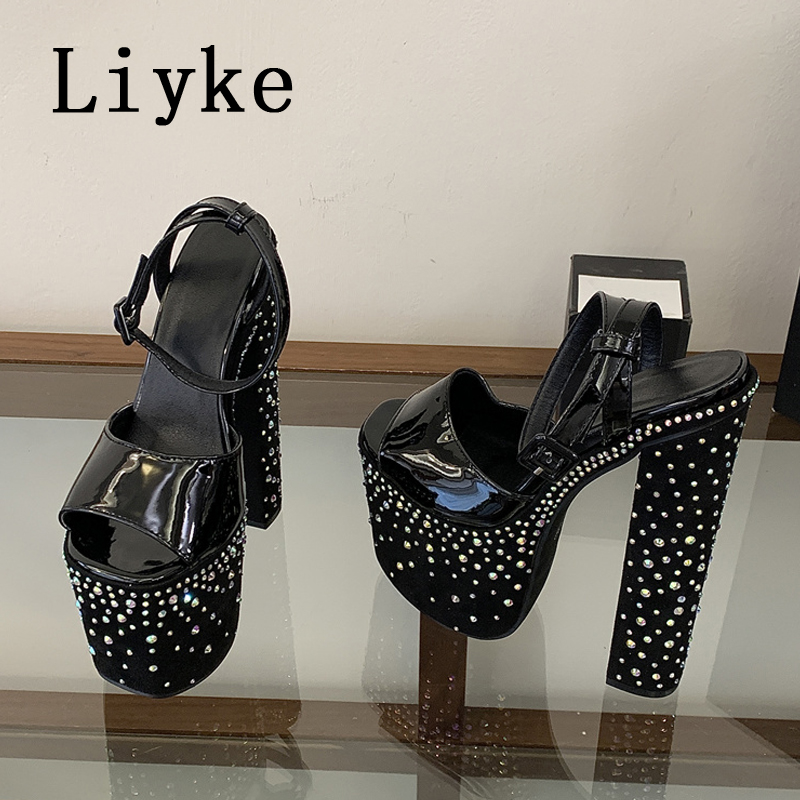 Wedding Super - Liyke Fashion - Sandalias de plataforma