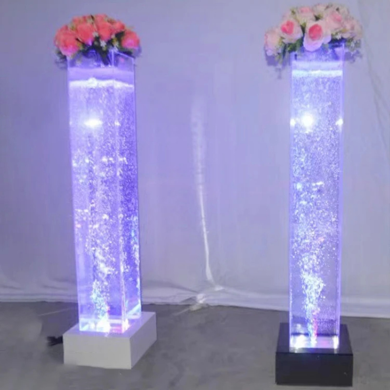 Wedding Fountain - Columna de Burbujas Decorativa para Bodas