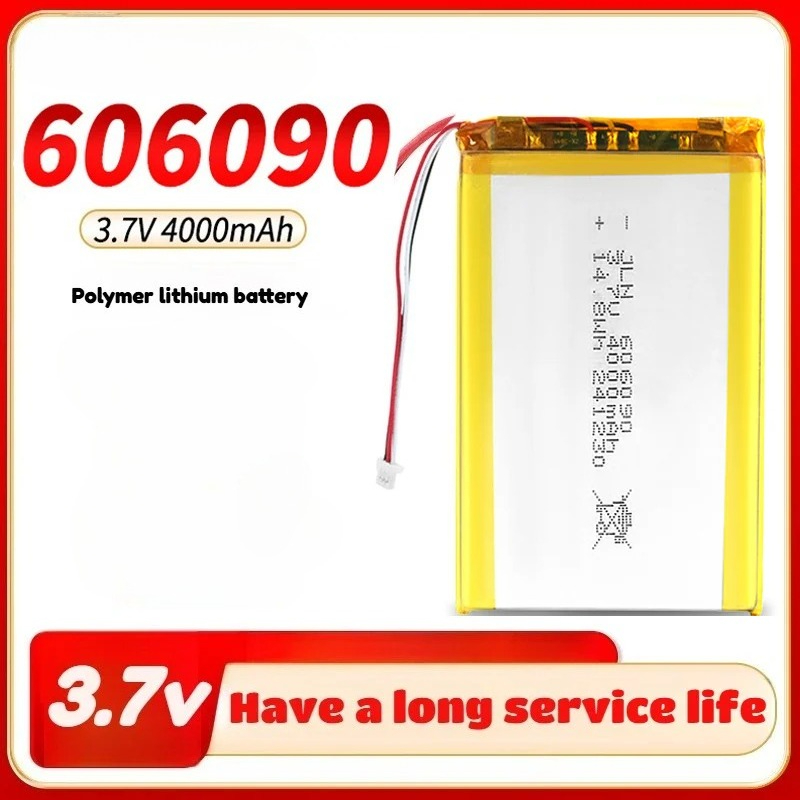 Wedding Power Supply - Batería Lipo Recargable 606090 de 3.7v