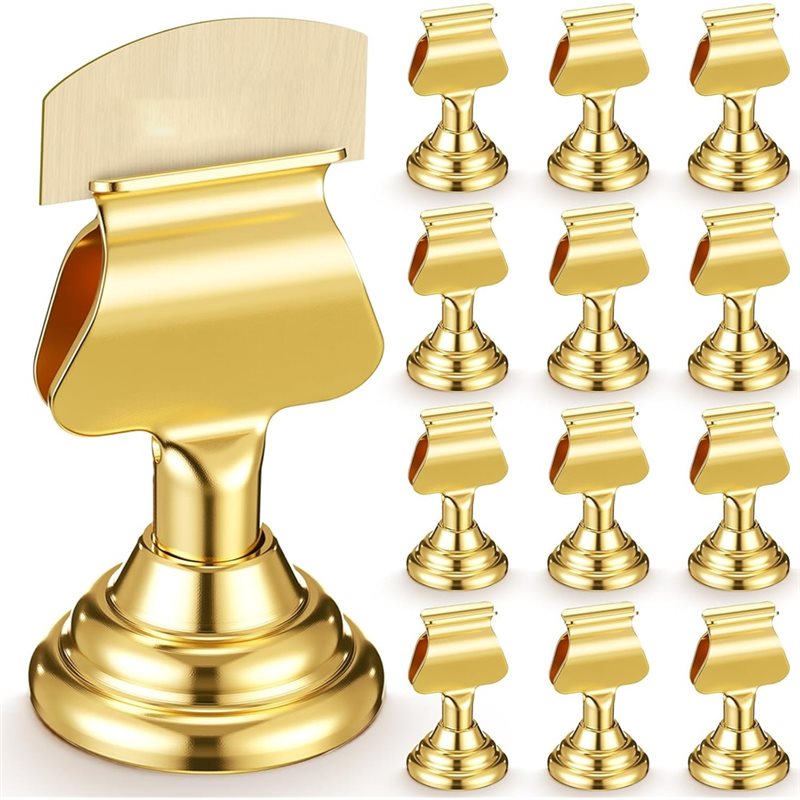Table Number Gold - Último Modelo: 12 Piezas de Mini