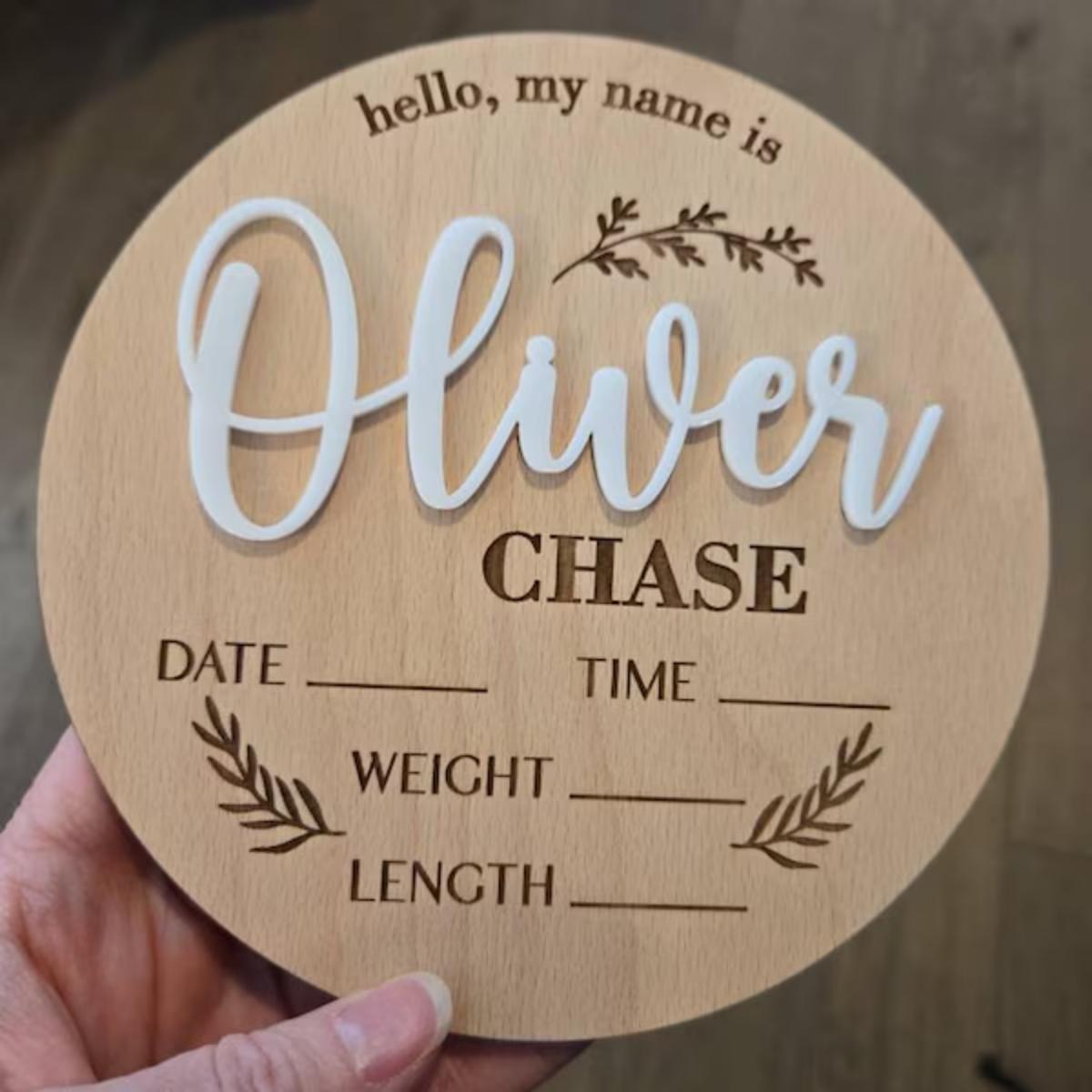 Wedding Party Supply - 1 Pieza de Letrero Personalizado de