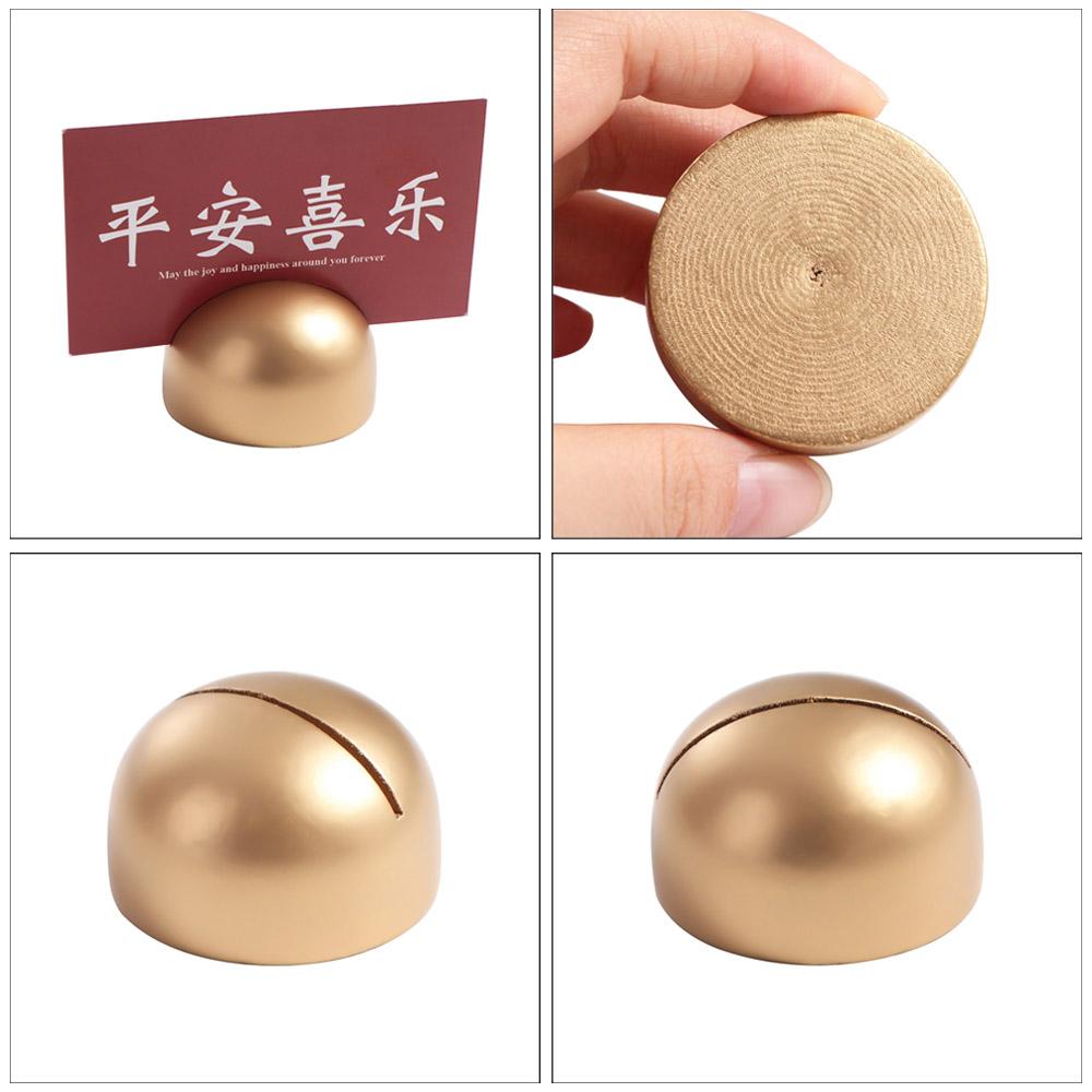 Soporte para números de mesa d - Table Number Gold reseña y precio