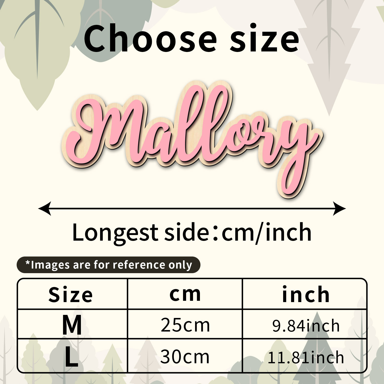 1 Etiqueta de Madera Personali - Wedding Party Supply reseña y precio
