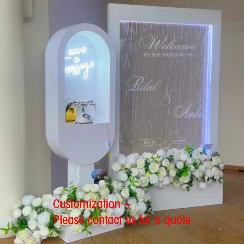 Fuente de cascada de vidrio pe - Wedding Fountain reseña y precio