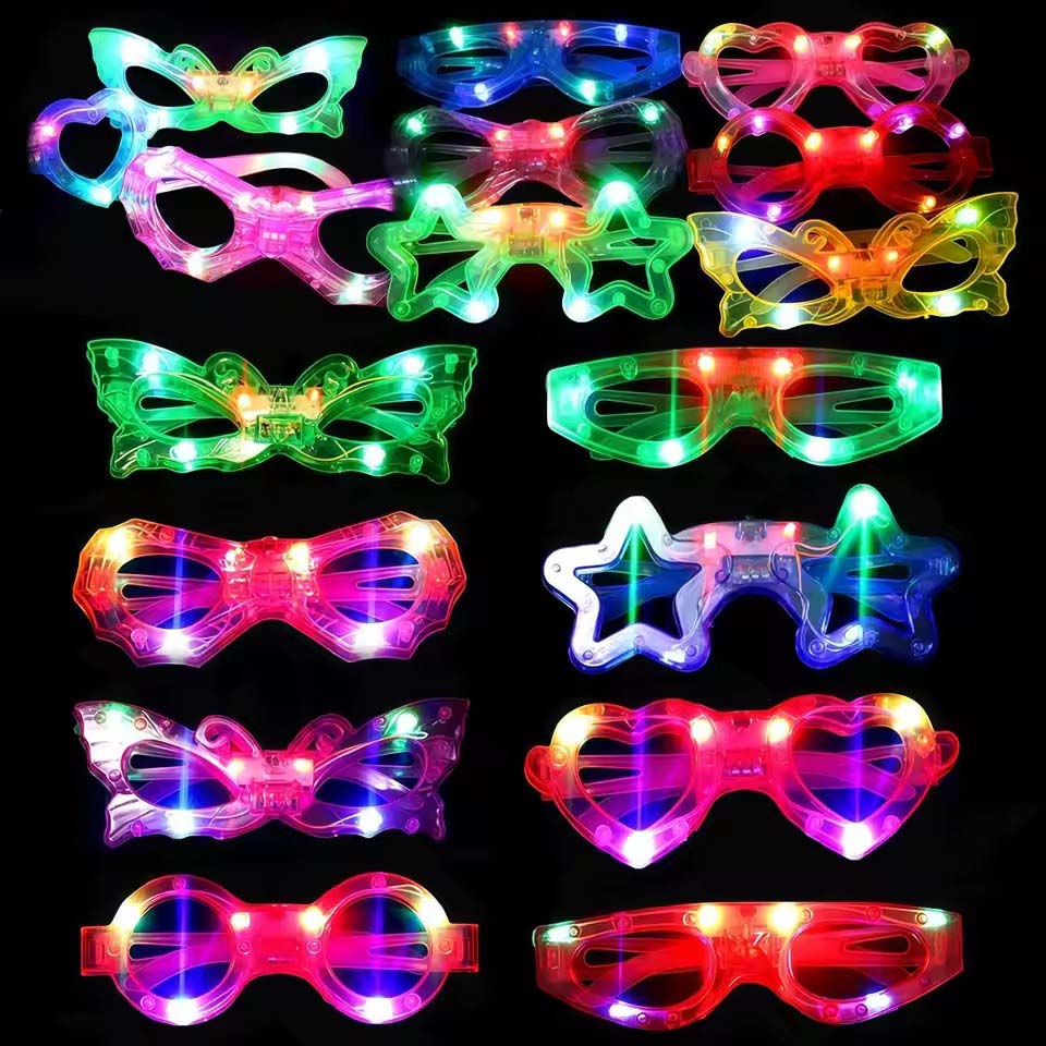 Gafas que brillan en la oscuri - Wedding Supply In Bulk reseña y precio