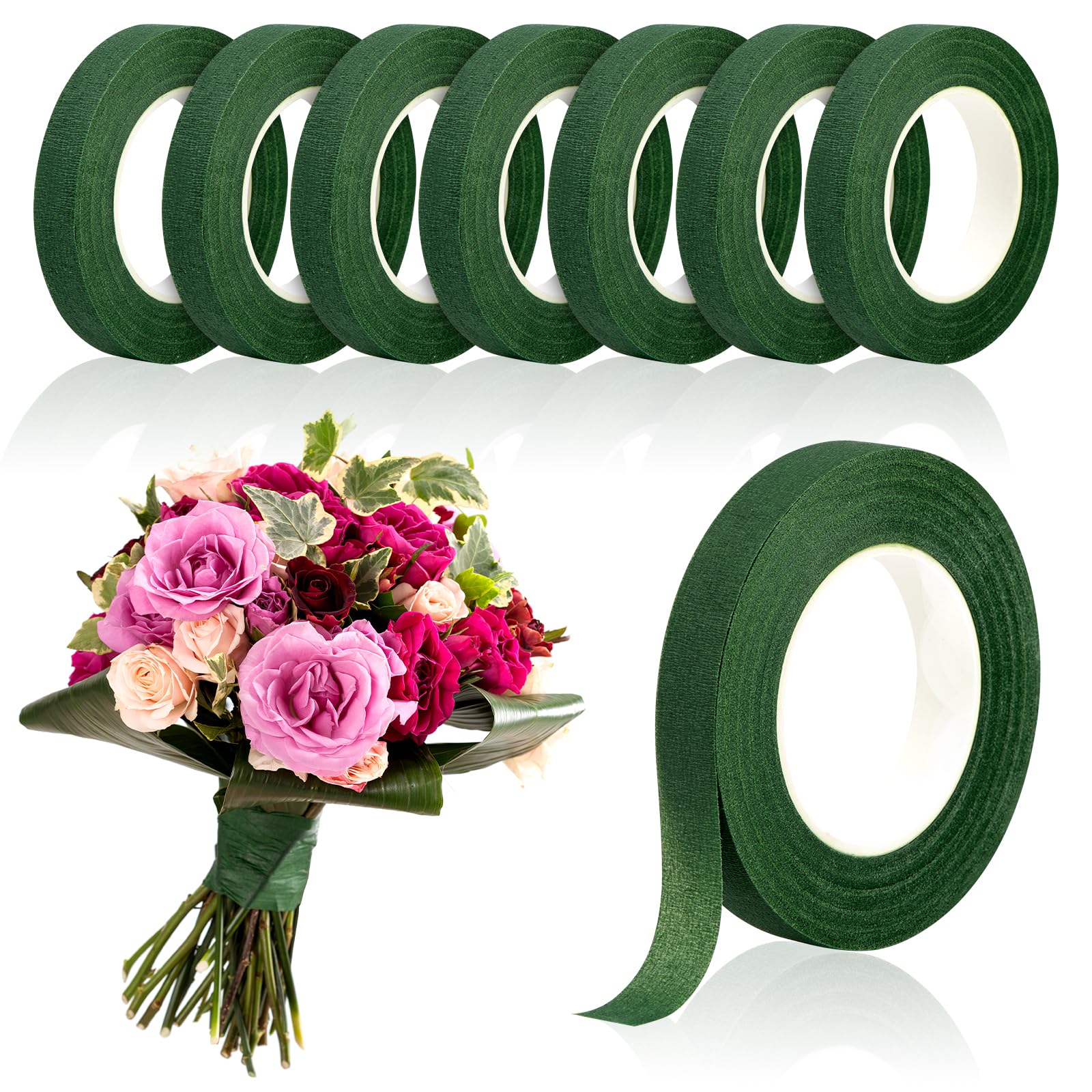 Cinta Floral Verde de 20 Yarda - Wedding Supply Decor reseña y precio