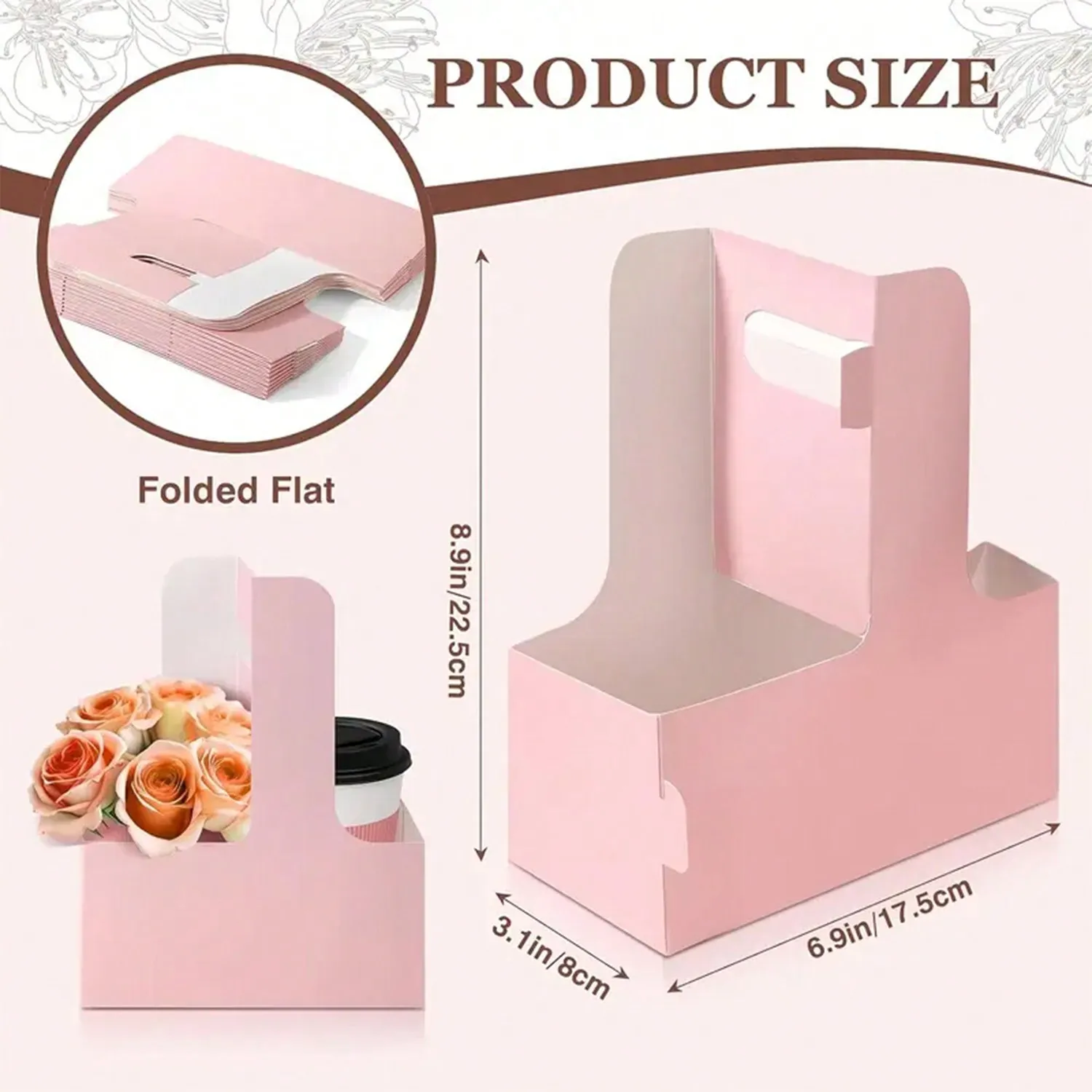 Bolsas de regalo de ramo de fl - Wedding Fountain reseña y precio