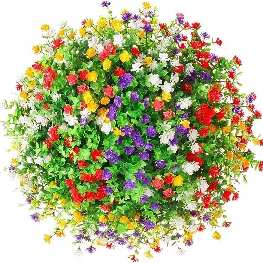 3/6 Uds planta Artificial flor - Flower Girl Basket reseña y precio