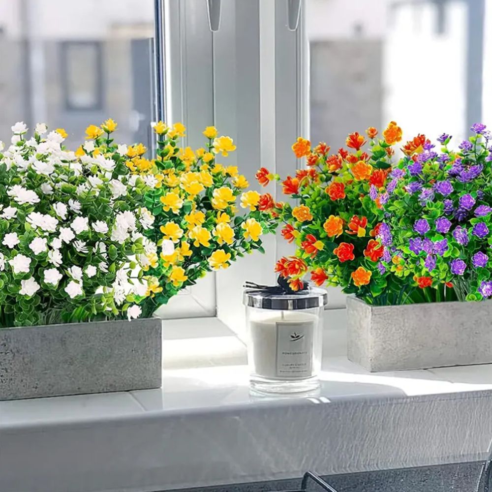 3/6 Uds planta Artificial flor - Flower Girl Basket reseña y precio