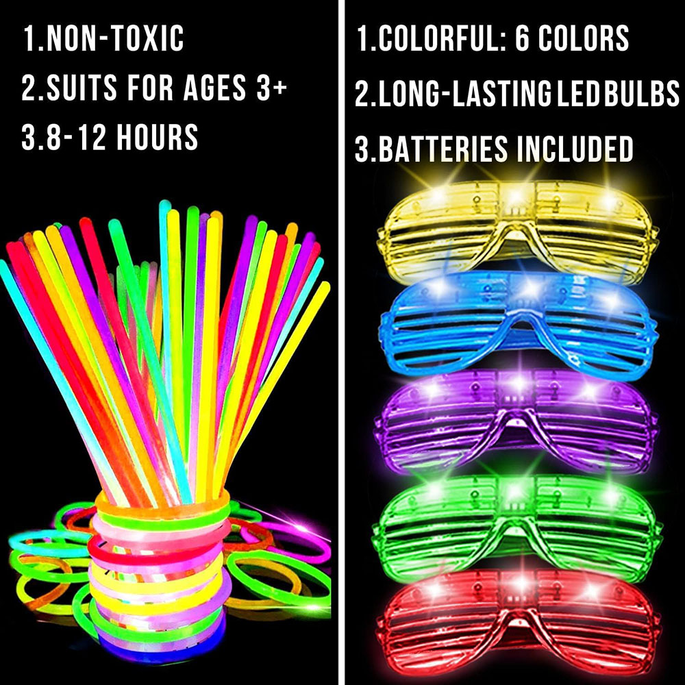 Paquete de 136 luces que brill - Wedding Supply In Bulk reseña y precio