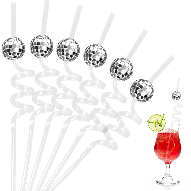 6 Pajitas de Espejo con Diseño - Wedding Fountain reseña y precio