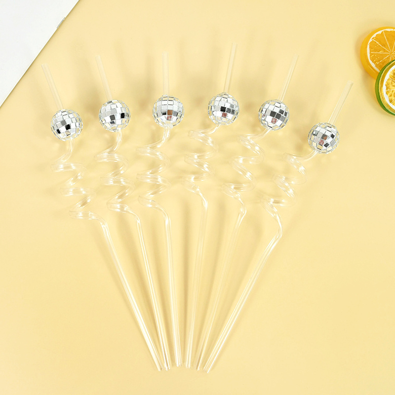 6 Pajitas de Espejo con Diseño - Wedding Fountain reseña y precio