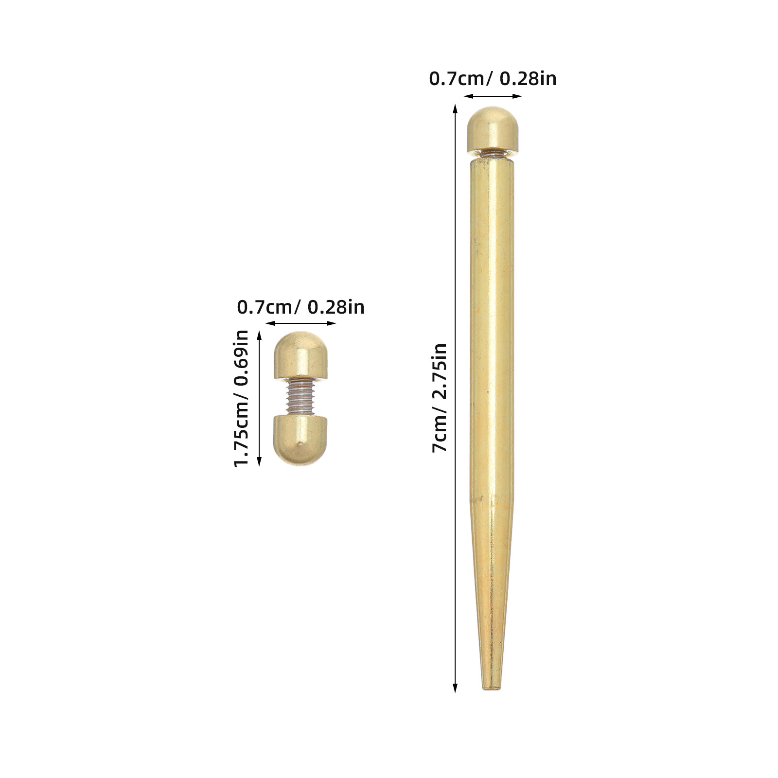 12 piezas de tornillos de mont - Table Number Gold reseña y precio
