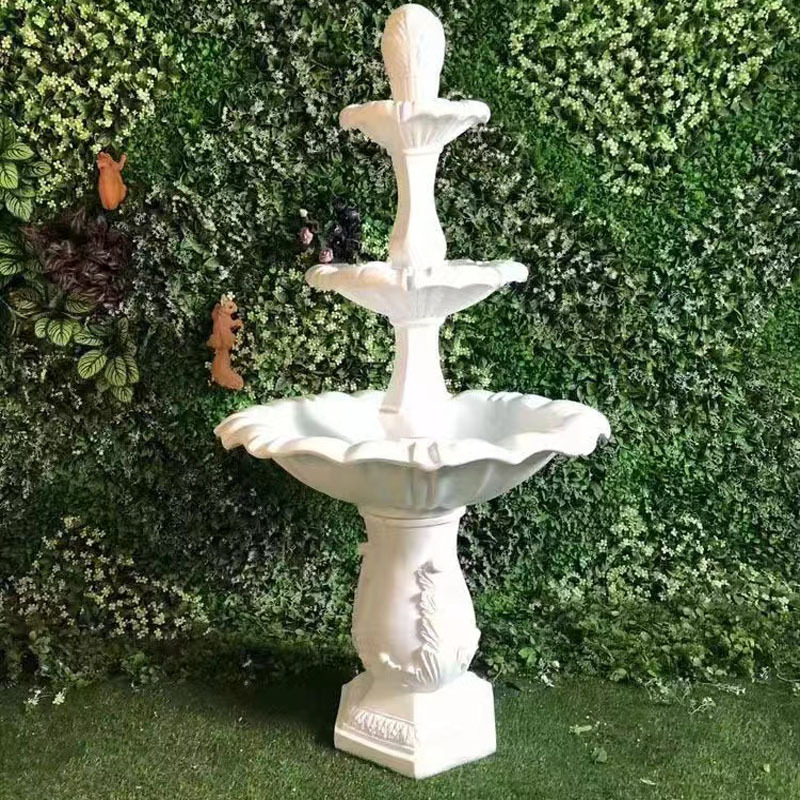 Fuente fina de fibra de vidrio - Wedding Fountain reseña y precio