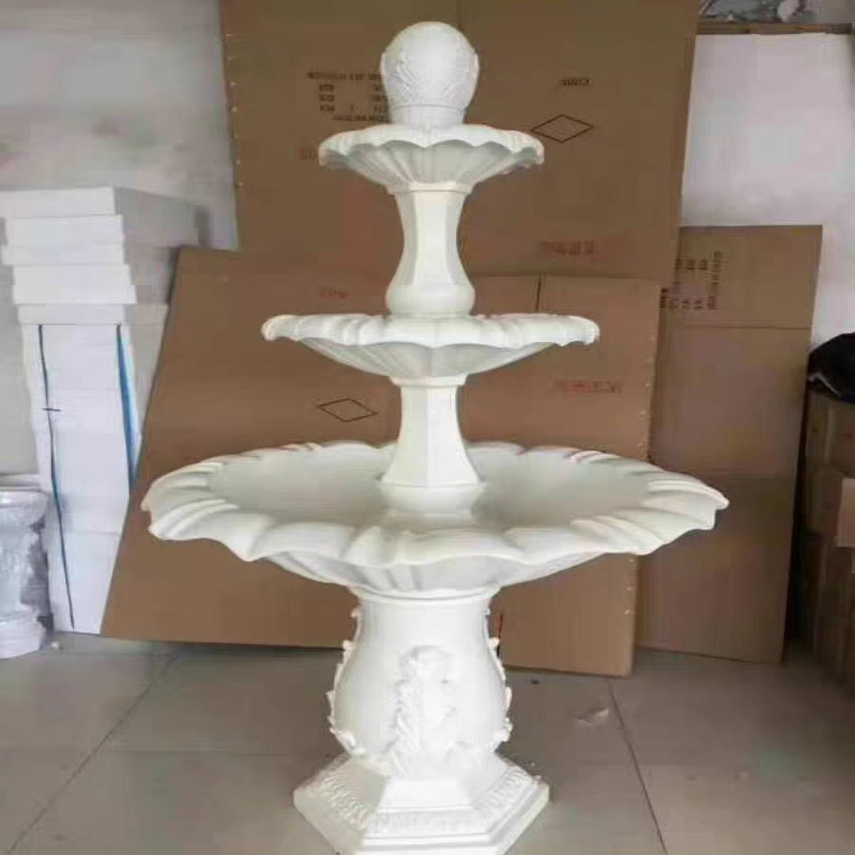 Fuente fina de fibra de vidrio - Wedding Fountain reseña y precio