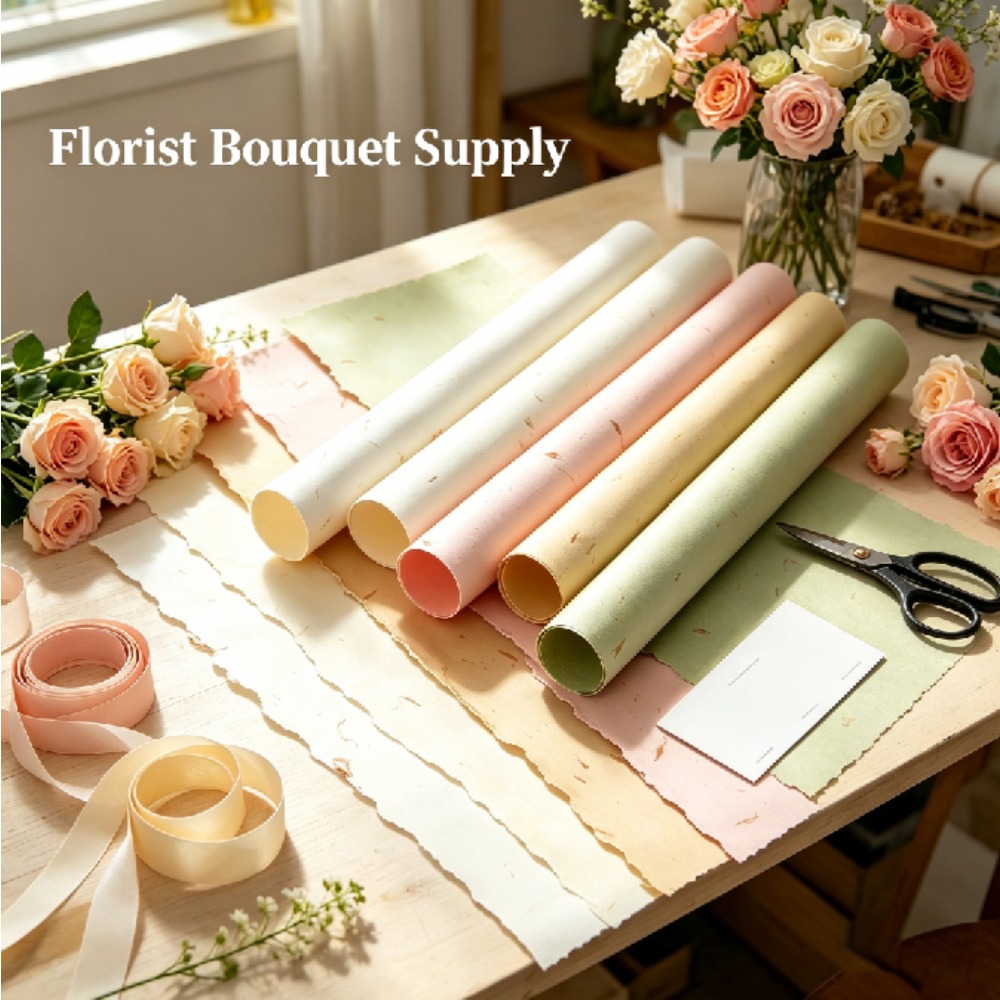 Papel de Envolver Floral Kapok - Good Floral & Wedding Decor Supply reseña y precio