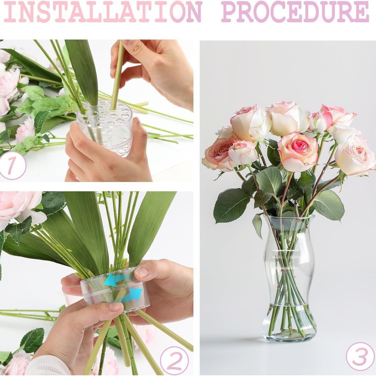 Soporte en Espiral para Tallos - Flower Girl Basket reseña y precio