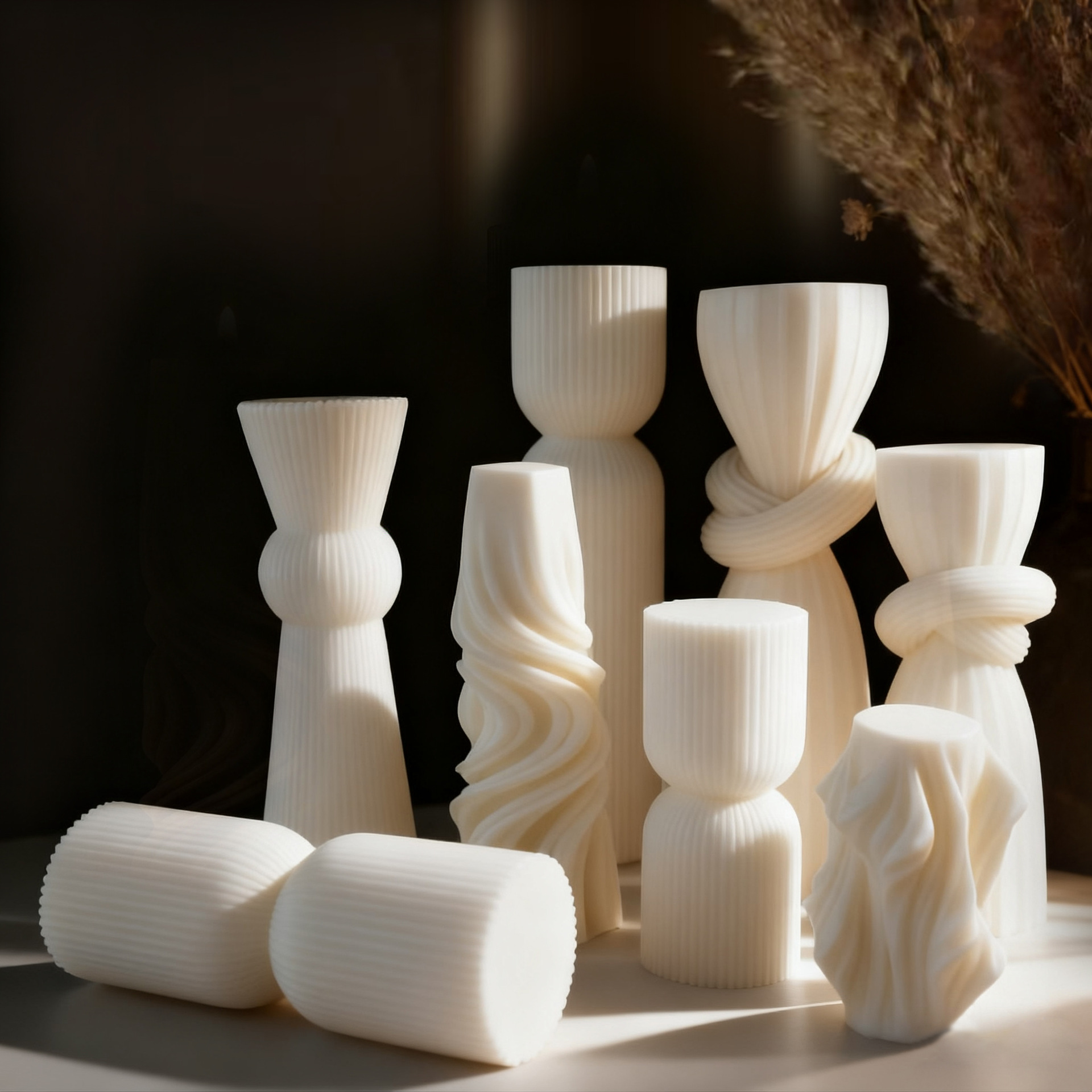 Vela Aromática Blanca Minimali - Wedding Fountain reseña y precio