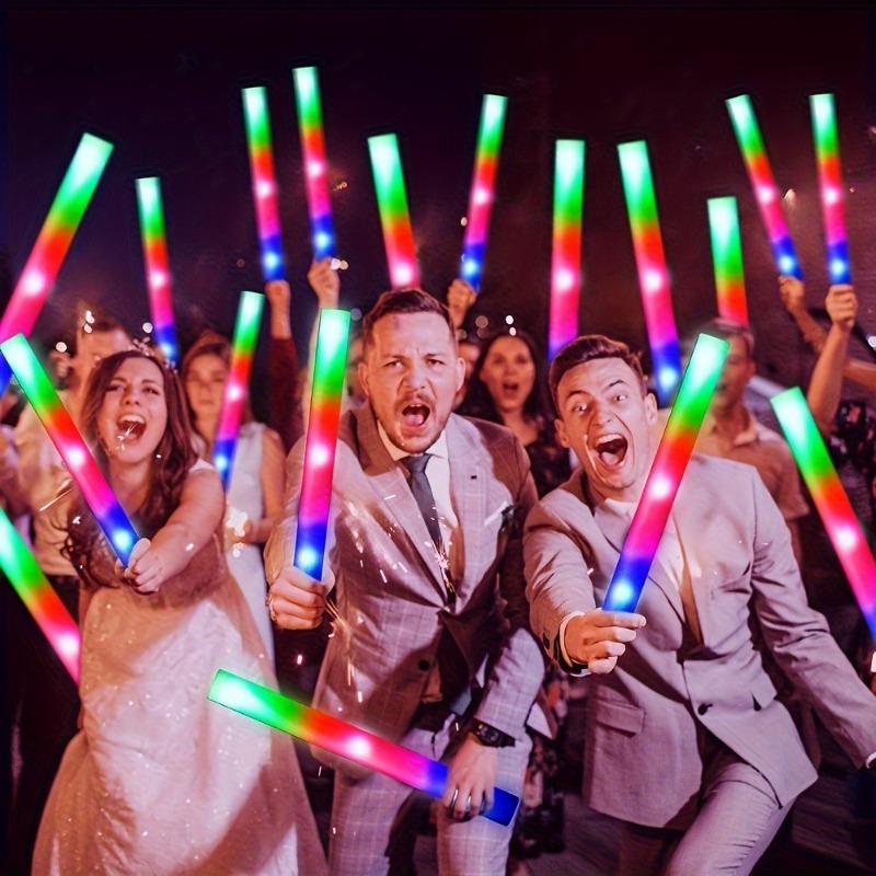 Palos de espuma LED reutilizab - Wedding Power Supply reseña y precio