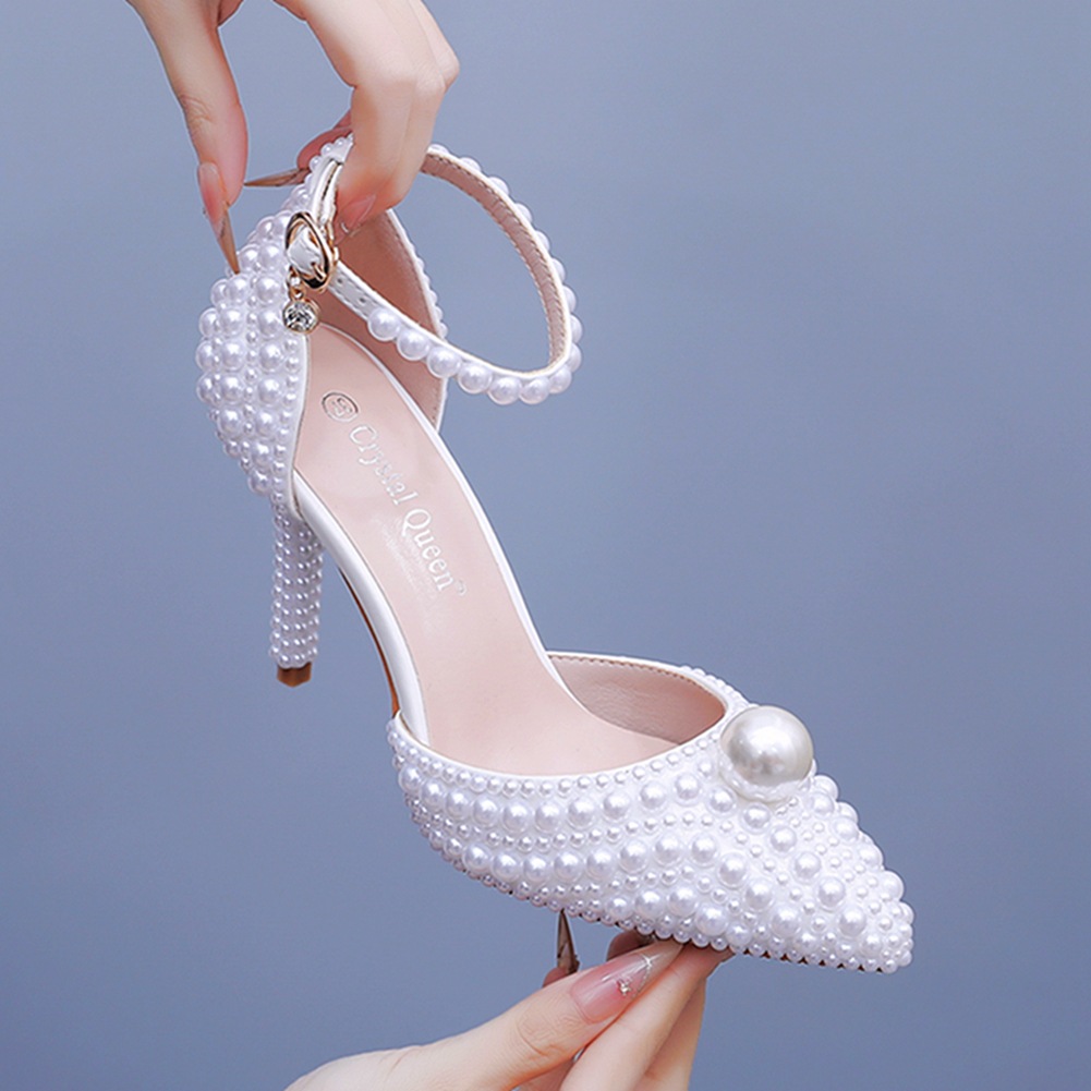 Zapatos de Tacón Alto con Perl - Wedding Super reseña y precio