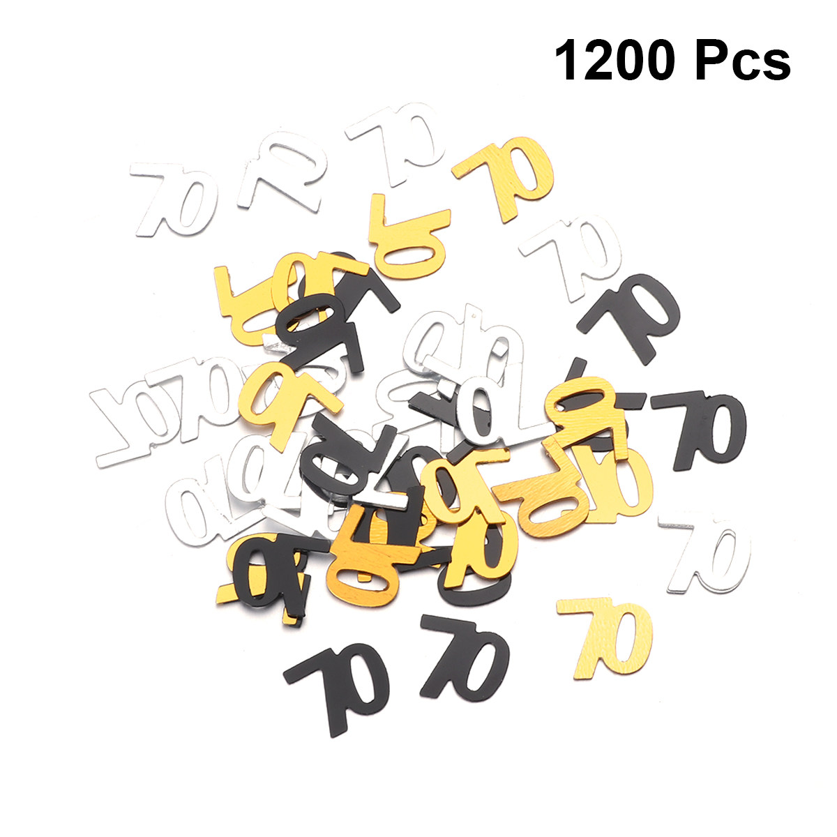 1200 Piezas de Confeti Numéric - Table Number Gold reseña y precio