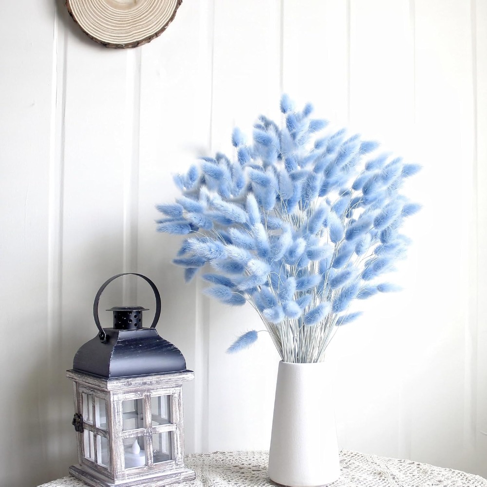 100 Uds. Cola de liebre azul h - Flower Girl Basket reseña y precio