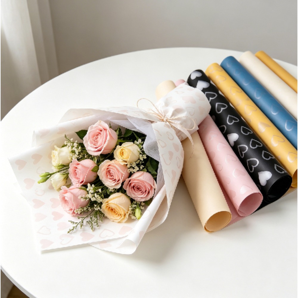 Papel de Regalo Floral Hansu c - Wedding Supply Decor reseña y precio
