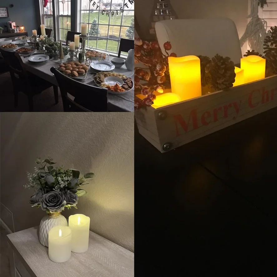 Velas LED sin Llama con Efecto - Wedding Power Supply reseña y precio